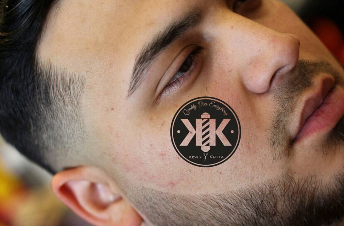 Beard line up and low fade, cheek line dialed in